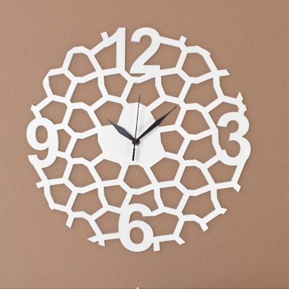 Modern Wall Clock, by MSK  Non-Ticking, Decorative 11.5 ✨️$40 on Amazon✨️ - Picture 1 of 8